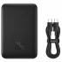 Портативное зарядное устройство Power Bank Baseus Magnetic Mini 20W c БЗУ OE 10000 mAh (PPCX070001) – Black. Фото 3 из 4