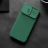 Карбована накладка Nillkin Pro зі шторкою для камери на Apple iPhone 15 Pro (6.1") – Deep Green. Фото 6 з 6