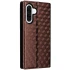 Кожаный чехол-книжка Rhombus Book для Samsung Galaxy A07 – Brown. Фото 2 из 7