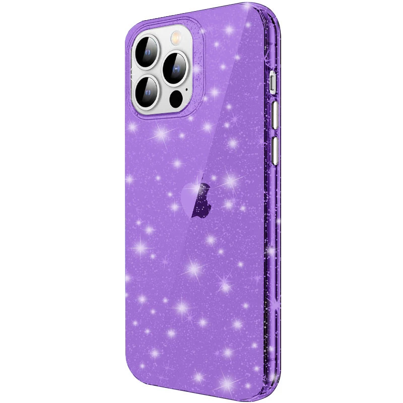 

Звездный чехол для Apple iPhone 13 (6.1") (Purple)