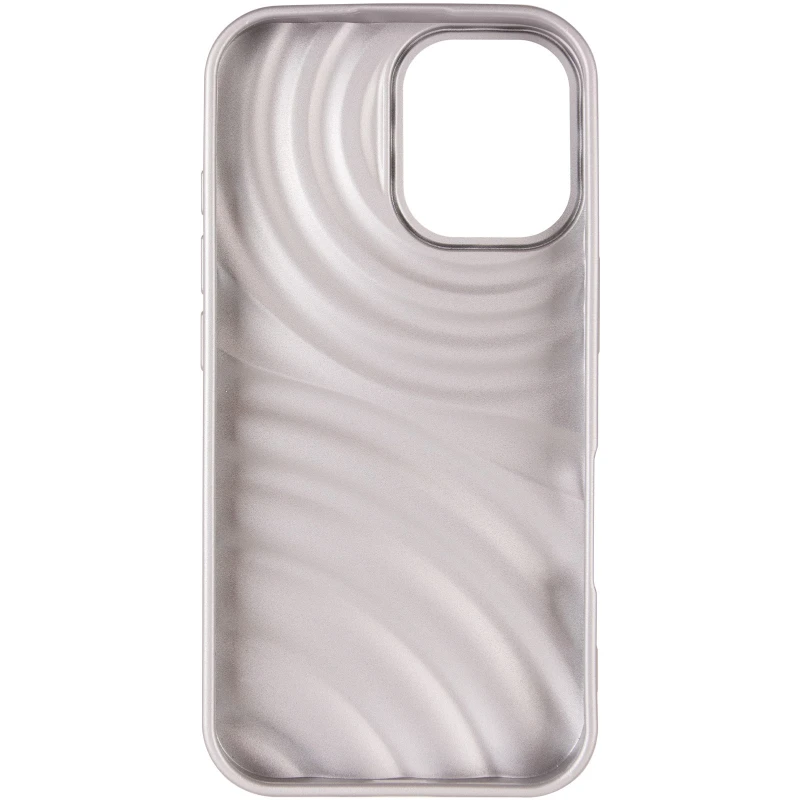 Чехол TPU MonoWave для Apple iPhone 16 – Light Gray. Фото 4 из 6