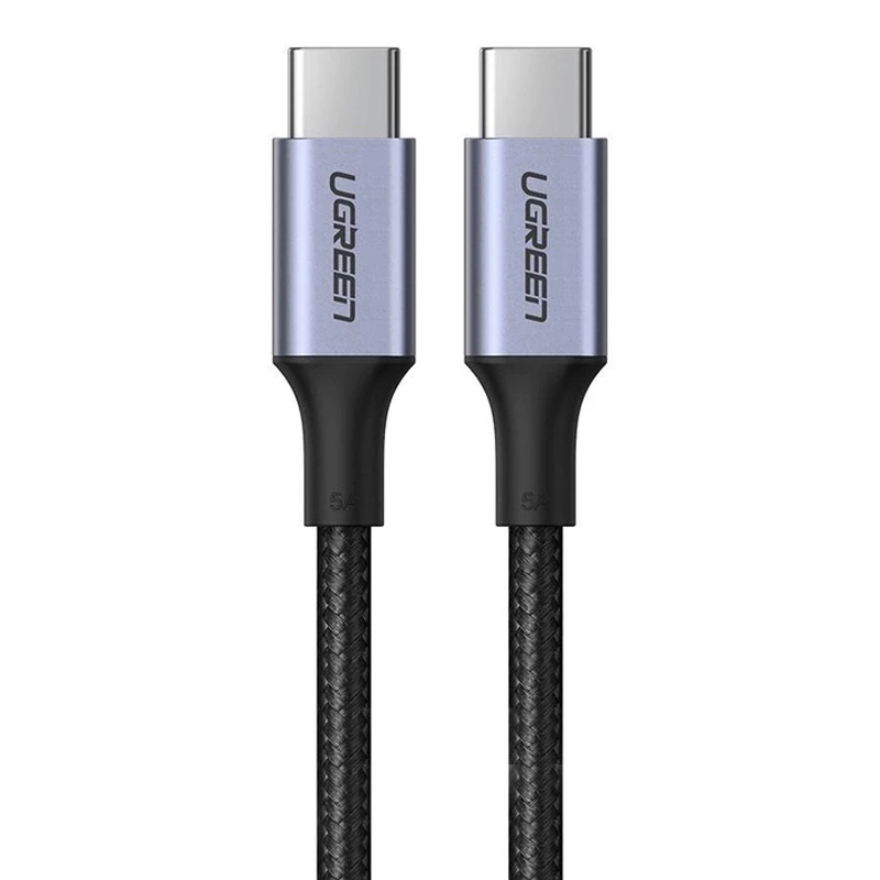 

Дата кабель UGREEN US316 Type-C to Type-C (1m) (Black)