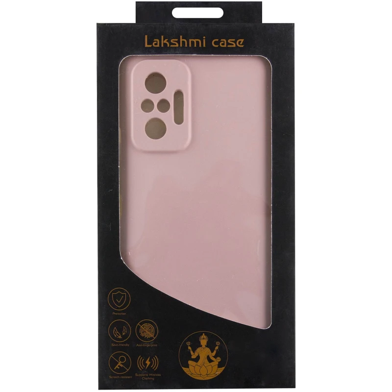 Чохол Silicone Case Lakshmi Premium із закритою камерою для Xiaomi Redmi Note 10 Pro – Рожевий / Pink Sand. Фото 7 з 7
