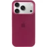 Чехол Silicone Case с закрытым низом для Apple iPhone 17 Pro (6.3") – Бордовый / Maroon. Фото 3 из 7