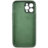 Чехол с защитой камеры Silicone Case для Apple iPhone 12 Pro (6.1") – Зеленый / Cyprus Green. Фото 3 из 5