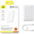 Портативное ЗУ Power Bank Baseus EnerFill FP21 22.5W 10000 mAh (P1008210D213) – White. Фото 7 из 7