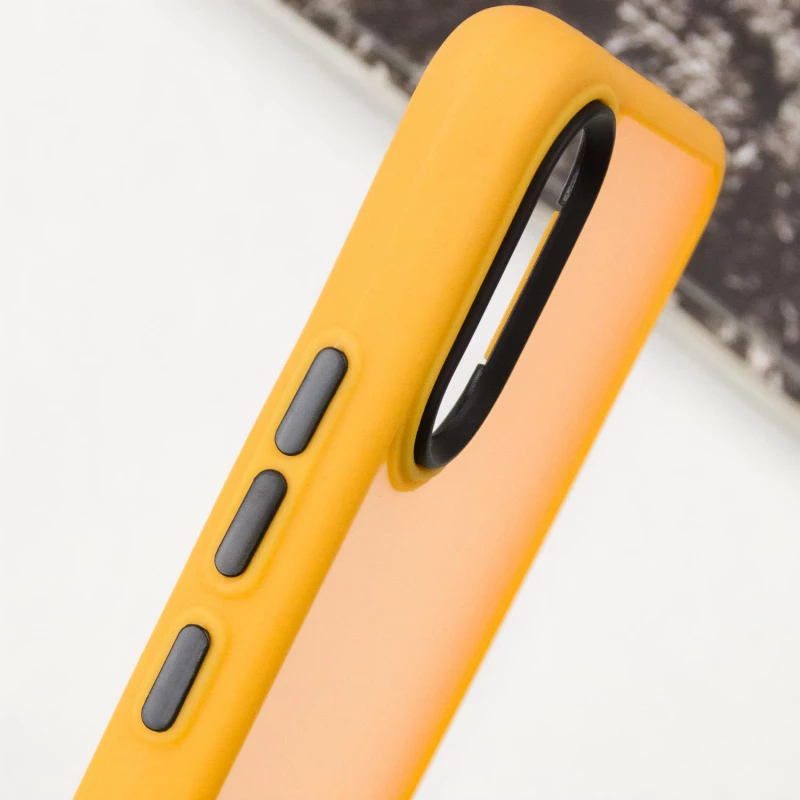 Чехол TPU+PC Lyon Frosted на Xiaomi Redmi 9A – Orange. Фото 5 из 6