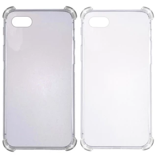 Ультратонкий силиконовый чехол GETMAN с крытыми бортами для Apple iPhone 7 / 8 (4.7") фото 1 из 2