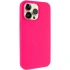 Чохол з закритим низом Silicone Case на Apple iPhone 14 Pro (6.1") – Рожевий / Barbie pink. Фото 3 з 11