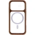 Чохол TPU GETMAN Moon Clear with MagSafe для Apple iPhone 17 (6.3") – Brown. Фото 4 з 6