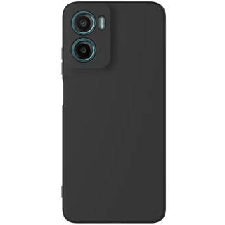 Чорний силіконовий чохол Epik із захистом камери на Motorola Moto E15 фото 1 з 2