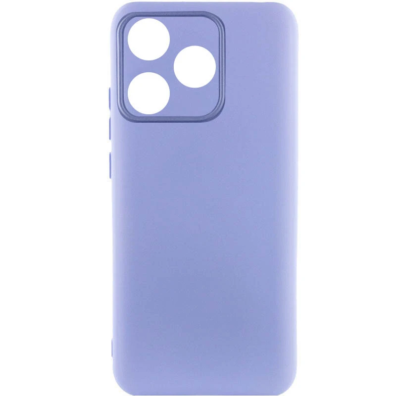 Чохол Silicone Case Lakshmi Premium із закритою камерою для TECNO Spark 10 – Бузковий / Dasheen. Фото 1 з 3