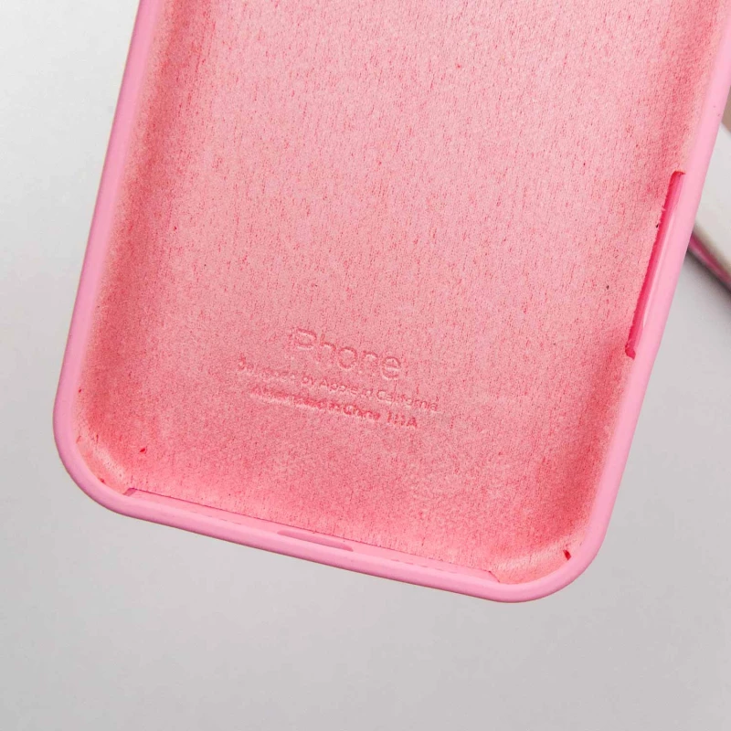 Чохол Silicone Case з закритим низом на Apple iPhone 14 Pro (6.1") – Рожевий / Pink. Фото 12 з 12