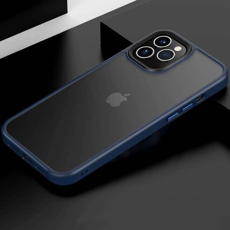 TPU+PC з металевими кнопками на Apple iPhone 11 Pro Max (6.5") – Синій / Navy Blue. Фото 2 з 2