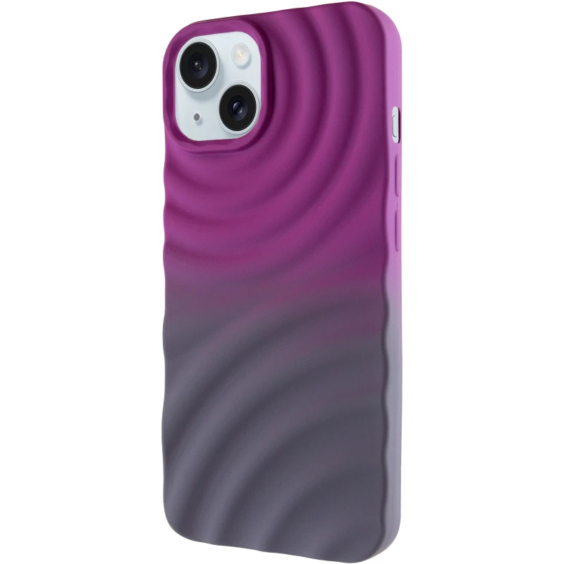 Чехол TPU ColorWave для Apple iPhone 14 – Purple / Gray. Фото 2 из 6