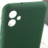Силиконовый чехол Cover Lakshmi с защитой камеры для Samsung Galaxy A05 – Зеленый / Dark green. Фото 4 из 4