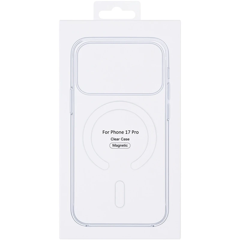 Clear Case with MagSafe and Animation для Apple iPhone 17 Pro Max (6.9") – Clear. Фото 6 з 7