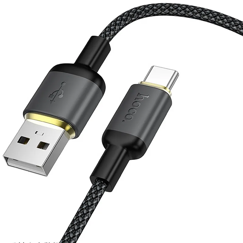Дата кабель Hoco X128 Benefit USB to Type-C 36W (1m) – Black. Фото 3 из 5