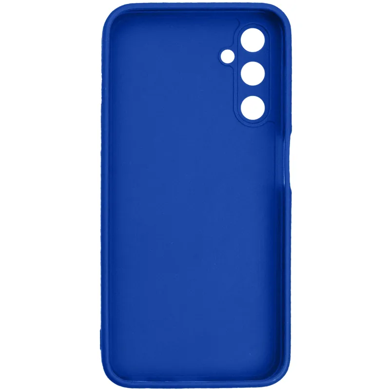 Цветной силиконовый чехол с защитой камеры для Samsung Galaxy A27 – Синий / Dark Blue. Фото 2 из 2