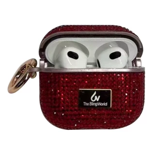 TPU чохол Bling World Rock Diamond для навушників AirPods Pro / Airpods Pro 2 фото 1 з 2