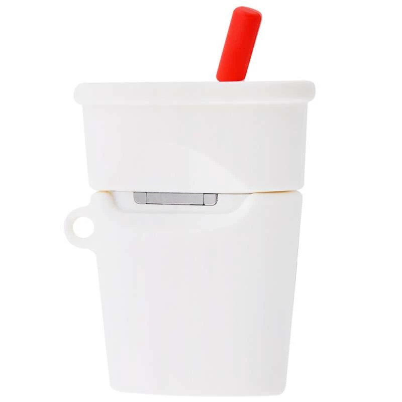 Силиконовый футляр Logo series для наушников AirPods 1/2 + карабин – McDonald's. Фото 2 из 3