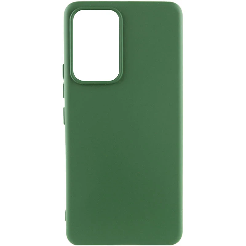 Чохол Silicone Cover Ummi Lakshmi (AA) для Realme C61 – Зелений / Dark green. Фото 1 з 2
