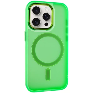Кольоровий TPU+PC з MagSafe на Apple iPhone 13 Pro Max (6.7") фото 1 з 12