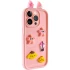 Силіконовий чохол Funny Toys with Ears для Apple iPhone 13 Pro (6.1") – Light Pink. Фото 1 з 6