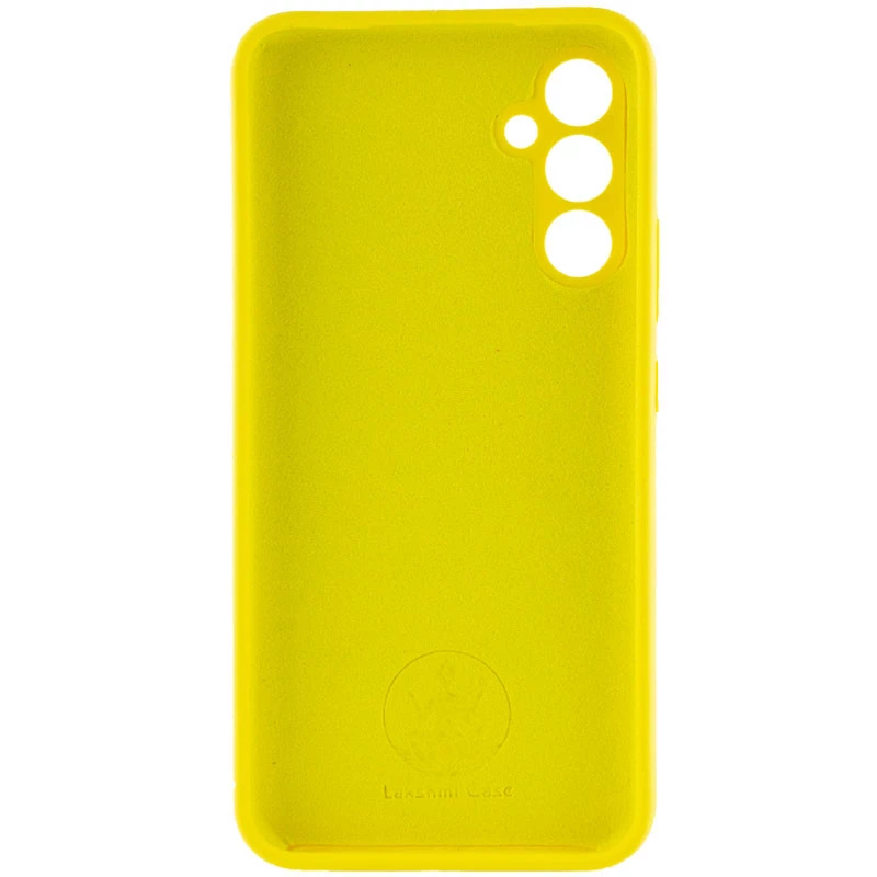 Чохол Silicone Case Lakshmi Premium з закритою камерою на Samsung Galaxy S24+ – Жовтий / Yellow. Фото 5 з 9
