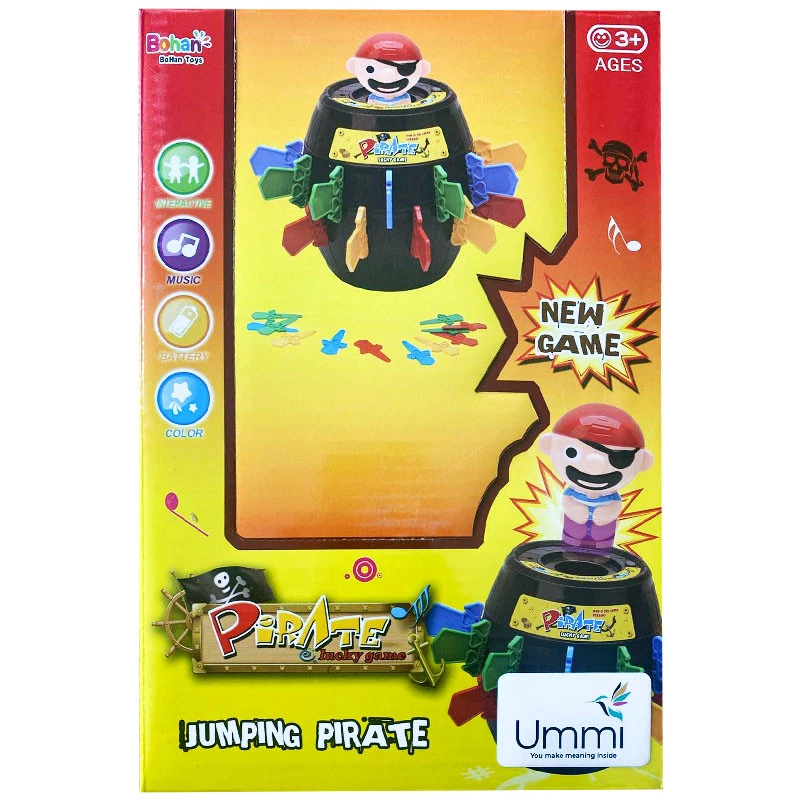 Настільна інтерактивна гра Ummi 669-1 Pirate Lucky Game (зі звуковым эффектом) – Black. Фото 4 з 4