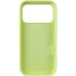 Чохол Silicone case (AAA) with Magsafe and Animation для Apple iPhone 17 Pro (6.3") – Neon Yellow. Фото 5 з 7