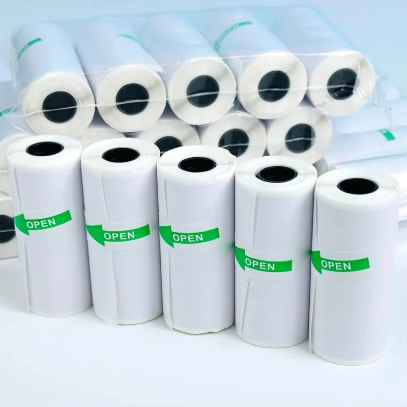 Набір самоклеящейся термобумаги для дитячого фотоаппарата і принтера (5шт) – White. Фото 3 з 5