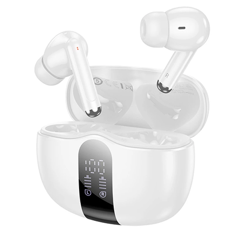 Бездротові TWS навушники BOROFONE FQ3 Soulmate ANC+ENC – White. Фото 1 з 6