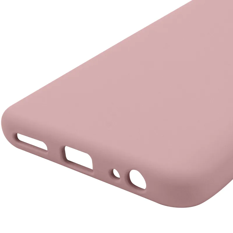 Чехол Silicone Case Lakshmi Premium з закритою камерою на TECNO Pop 5 LTE – Розовый / Pink Sand. Фото 8 из 8