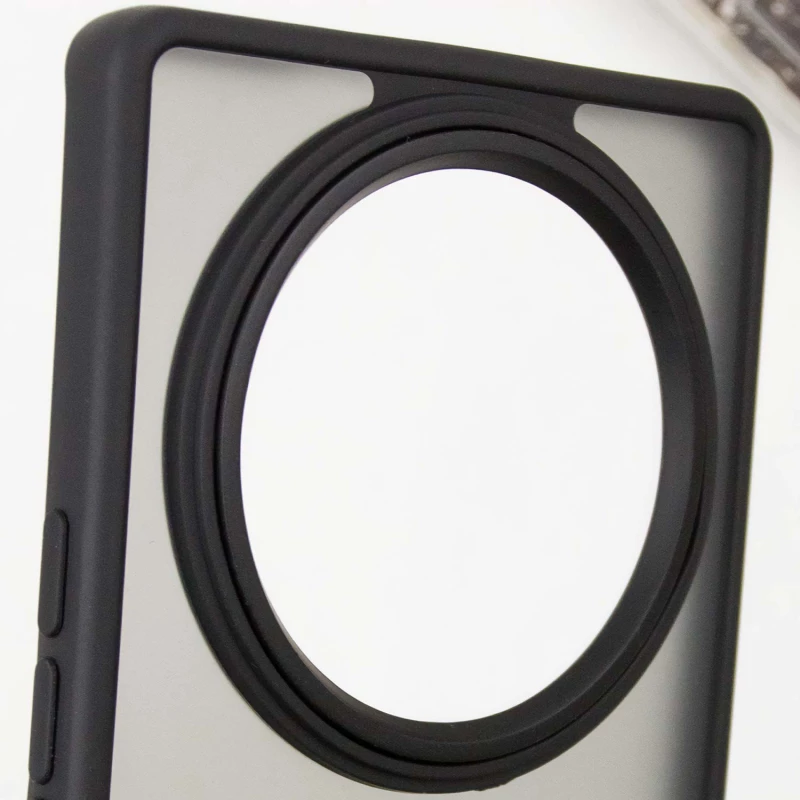 Чохол TPU+PC Lyon Frosted на Xiaomi Redmi 14C / Poco C75 – Black. Фото 5 з 5