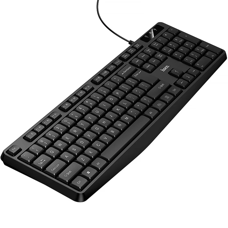 Провідна клавіатура Hoco GM60 Cool (English Version) – Black. Фото 4 з 6