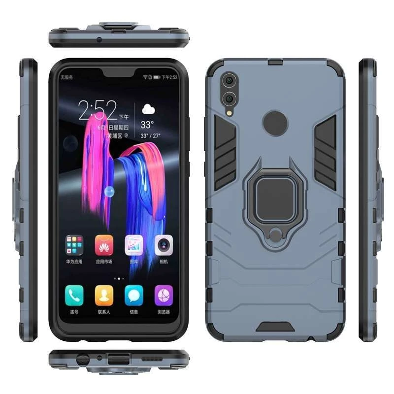 Противоударный чехол Transformer с кольцом для Xiaomi Redmi Note 7 / Note 7 Pro / Note 7s фото 6 из 8