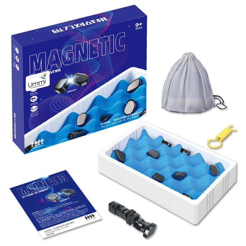 Настільна інтерактивна гра Ummi 8889 Magnetic Arena Game – White / Blue. Фото 3 з 6