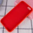 Чехол Silicone Case с закрытым низом для Apple iPhone 6/6s (4.7") – Красный / Red. Фото 3 из 3