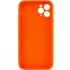 Кольоровий силіконовий чохол із захистом камери на Apple iPhone 11 Pro Max (6.5") – Помаранчевий / Orange. Фото 2 з 4