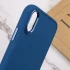 TPU чохол Bonbon з металевими кнопками на Apple iPhone XS Max (6.5") – Синій / Denim Blue. Фото 5 з 5