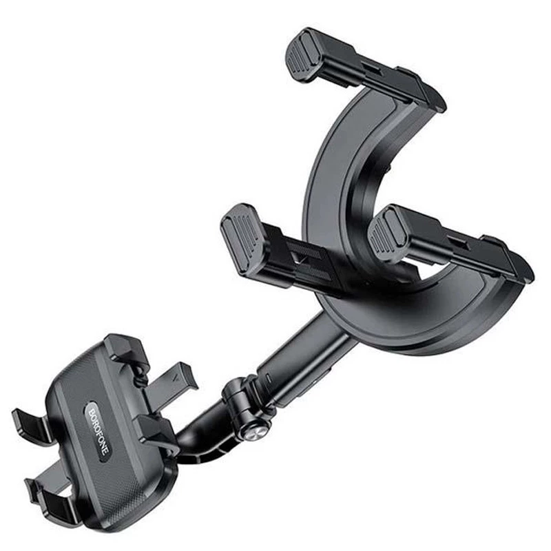 Автотримач на дзеркало заднього виду Borofone BH87 Windriver – Black. Фото 3 з 10