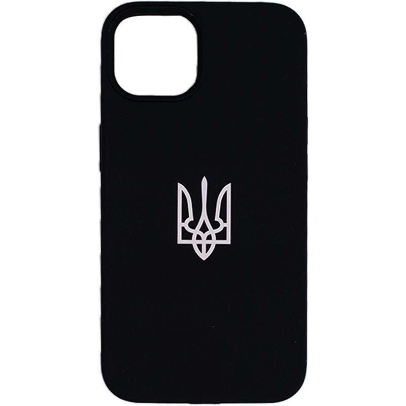 

Патріотичний чохол Silicone Case на Apple iPhone 14 Max (6.7") (Black)