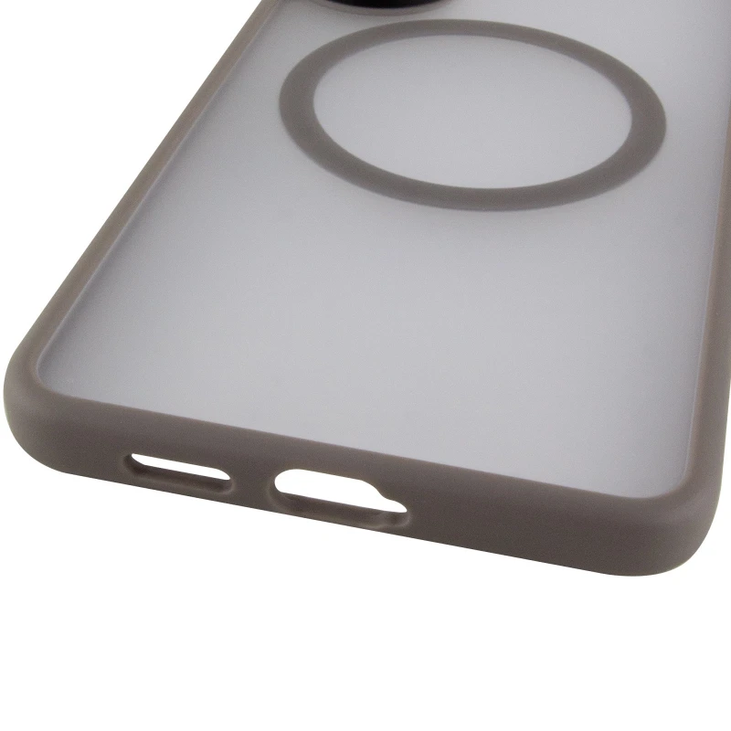 Чехол Ummi Colorful with MagSafe для Samsung Galaxy S25 Edge – Серый / Grey. Фото 5 из 6