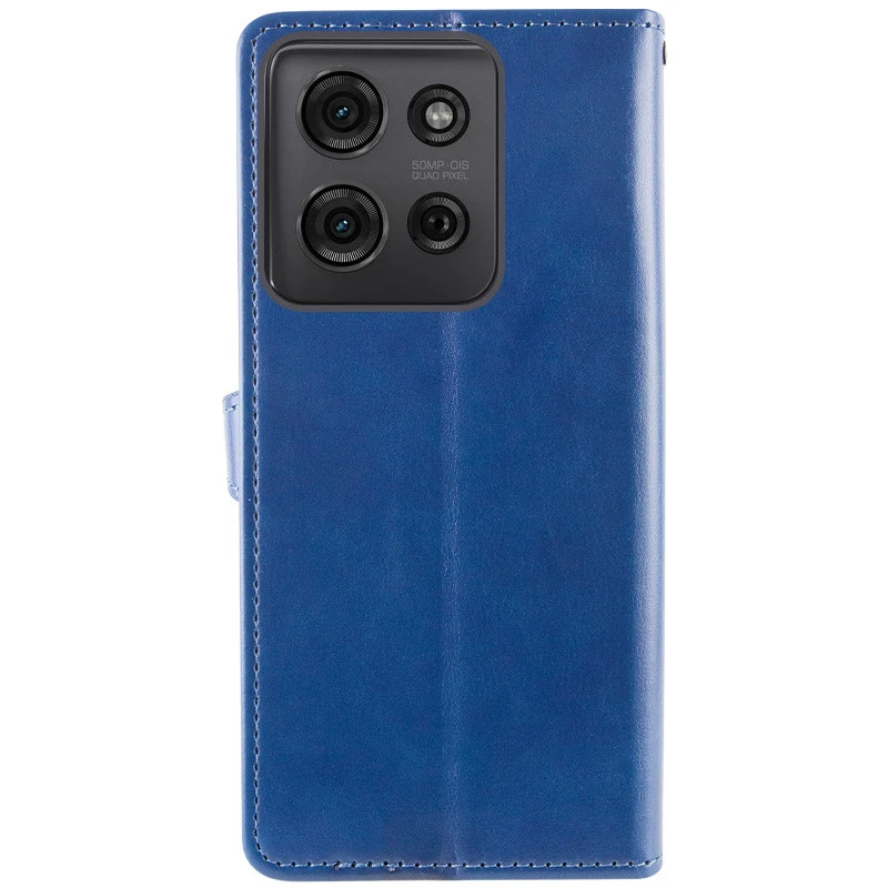 Чохол-книжка GETMAN Gallant  на Motorola Moto G75 – Синій. Фото 6 з 7