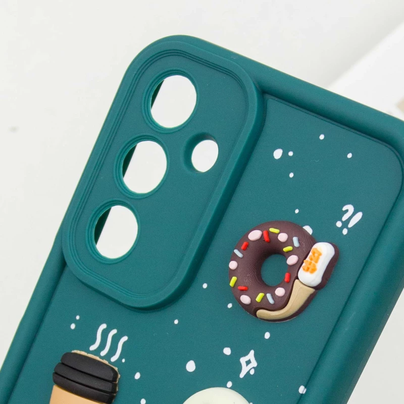 Чехол TPU Toys Case для Samsung Galaxy A16 4G/5G – Pine Green / Always Happy. Фото 8 из 10