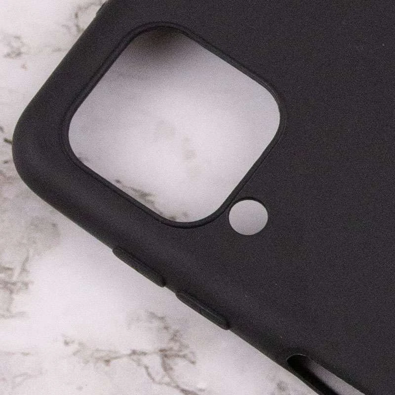 Кольоровий силіконовий чохол на Samsung Galaxy M33 5G – Чорний. Фото 3 з 4