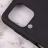 Кольоровий силіконовий чохол на Samsung Galaxy M33 5G – Чорний. Фото 3 з 4