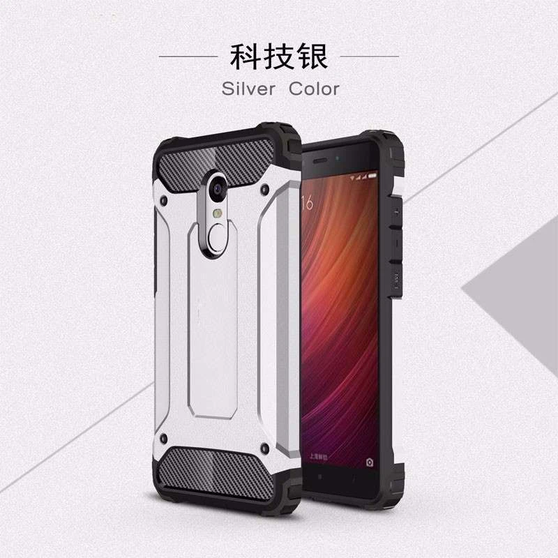 Протиударний чохол з посиленими кутами Immortal на Xiaomi Redmi 5 – Срібний. Фото 2 з 2