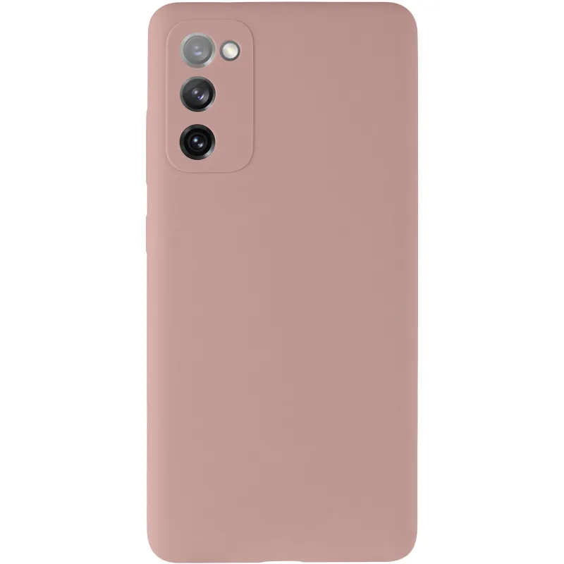 Чохол Silicone Case Lakshmi Premium із закритою камерою для Samsung Galaxy S20 FE – Рожевий / Pink Sand. Фото 6 з 12